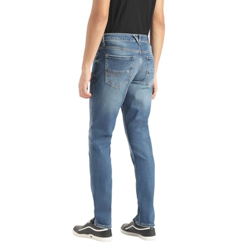 United Colors of Benetton Men's Slim Jeans (25A4REJE1312I901_Blue