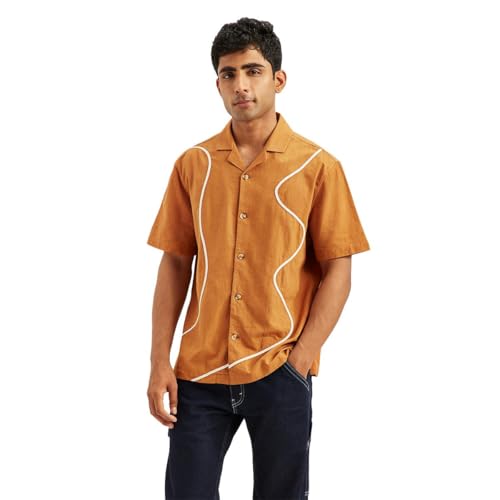 Levi's Men's Relaxed Fit Shirt (004JJ-0023_Brown