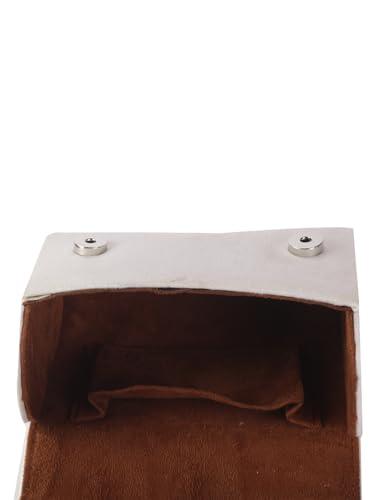 SWISNI Mini Crystal flap bag With Detachable Strap (White)