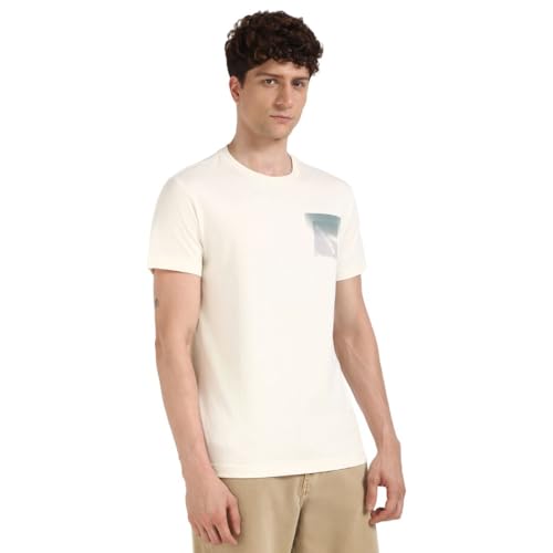 Calvin Klein Men White T Shirt