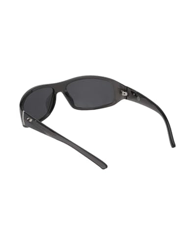 Carlton London Black Toned with Black Polarised Lens Sports Sunglass for men
