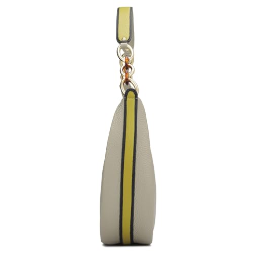 Da Milano Genuine Leather Green Hobo (Small)