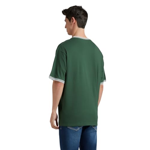 Pepe Jeans Men's Oversized Fit T-Shirt (PM509840_Green_Bottle