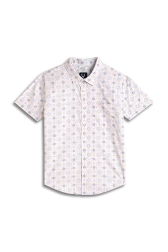 Allen Solly Boys Pink Print Casual Shirt