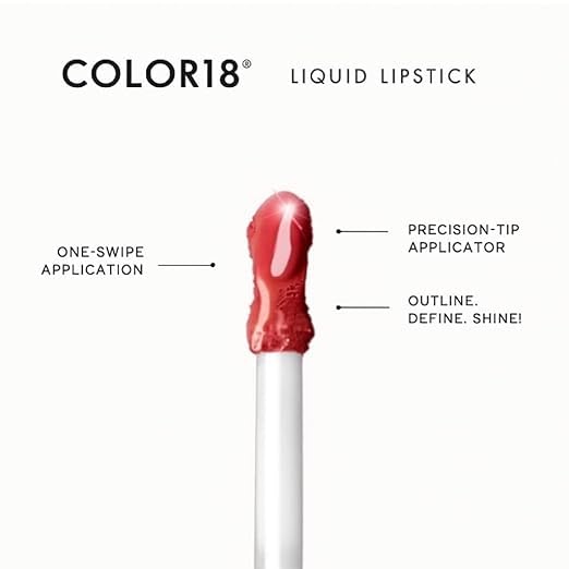 Color 18 Blush Brilliance Liquid Lipstick Set | Long Lasting Matte Liquid Lipstick for Women | Smudge Proof, Waterproof, Transfer Proof | New Shades of Gift Set Combo Pack (Pack Of 12)