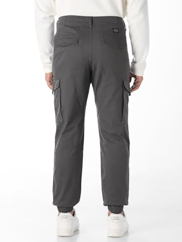 Jack & Jones Grey Slim Fit Casual Cargo Pants