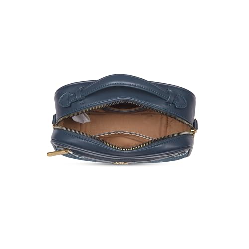 Caprese Florida Small Sling Bag for Women with Adjustable & Detachable Strap for Comfortable Wear | Zipper Closure | Versatile Handbag for Everyday Use, Travel, and Special Occasions (Navy)