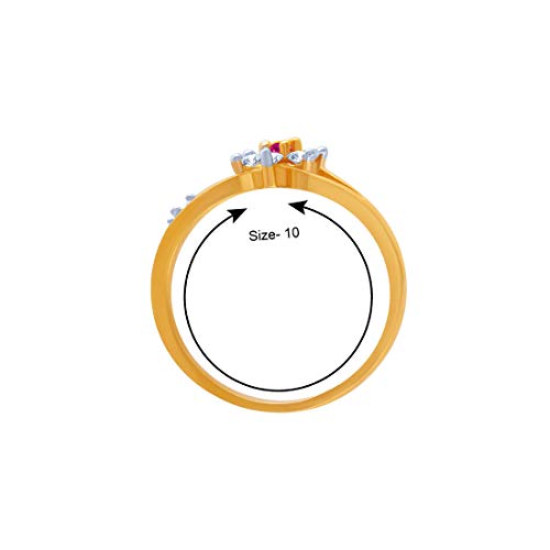 P.C. Chandra Jewellers 14KT Yellow Gold Ring for Women