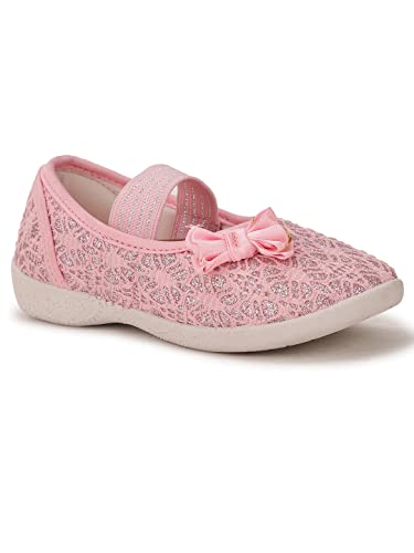Bubblegummers Girls Slip-on Ballet Flat - Pink (9 UK) (3115241)