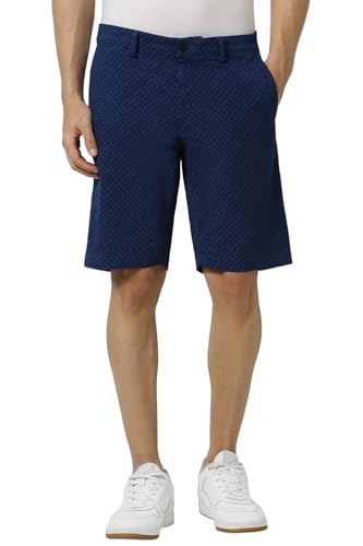 Van Heusen Men's Bermuda Shorts (VSSRURGPI56984_Navy