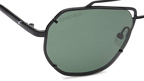 Fastrack Sunglasses |Geometric Green |Polarised | Medium