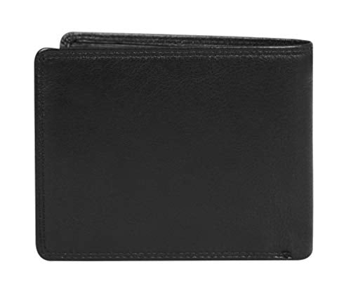 Calfnero Black Men's Wallet (MC-002-Black)