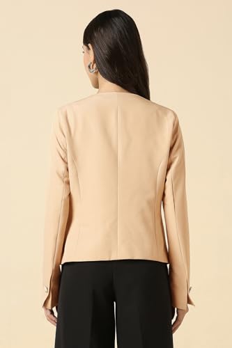 Women Beige Blazer