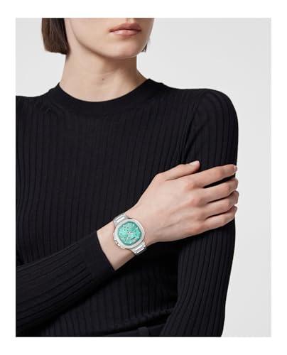 Versace Analog Turquoise Dial Unisex's Watch-VEVCA0324