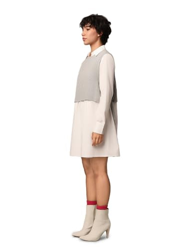 ONLY Women's White Shirt Dress