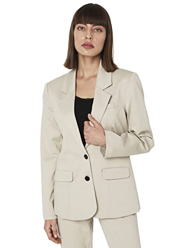 VERO MODA Regular Blazer (10297725_Oatmeal_XS)