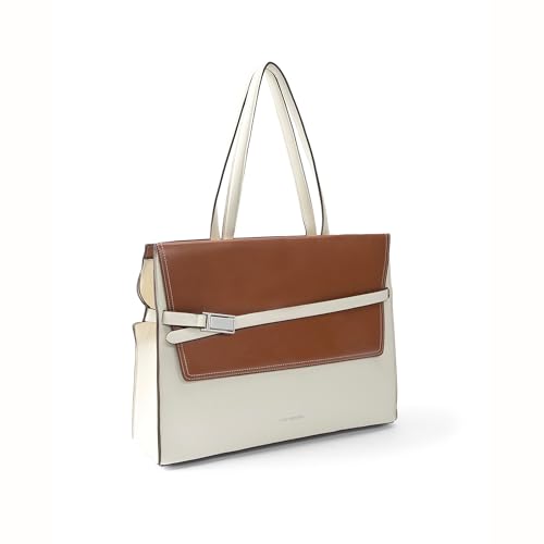 Lino Perros Monroe Daisy Off-White Tote Bag