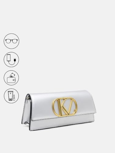 Kazo Diana Clutch (Silver)