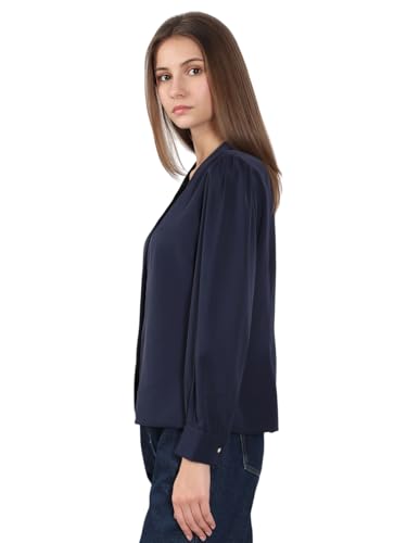VERO MODA Women's Regular Fit Navy Shirt
