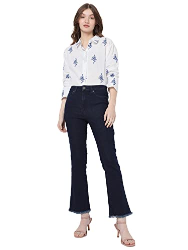 VERO MODA Bootcut Jeans (136553901_Deep Blue_27)