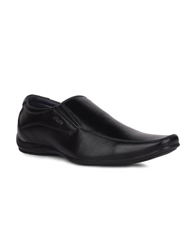 Bata Boss-Dab E Men's Black Formal Shoes - 10 UK (8516040)