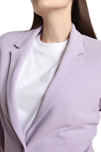 Van Heusen Women's Regular fit Blazer VWKZCRGFY07691_Lilac