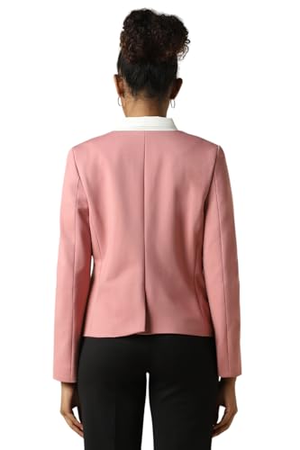 Allen Solly Women's Blazer (AHBZARGHH31455_Pink
