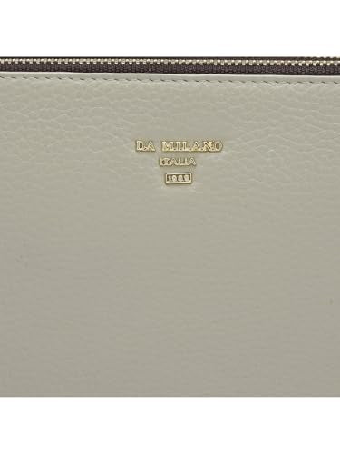 Da Milano Genuine Leather Green Multi Pouch (10058)