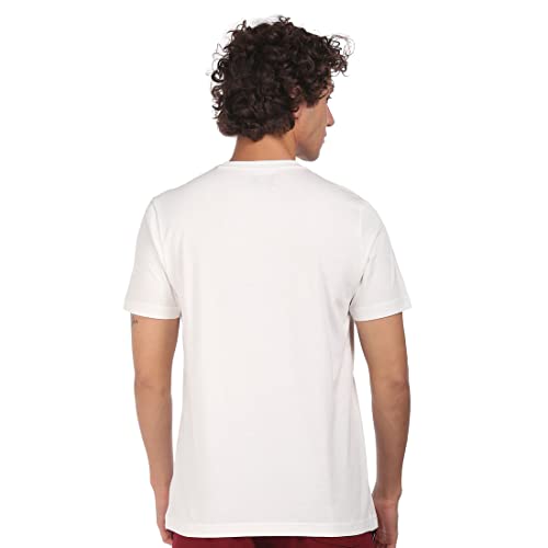 U.S. POLO ASSN. Mens Solid Cotton Iyal Fashion Crew Neck Regular Fit T-Shirt (White L)