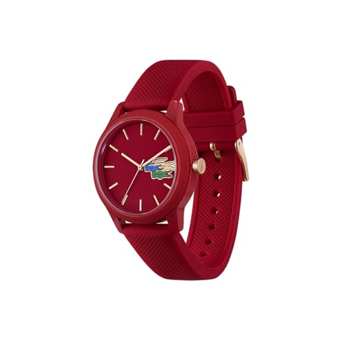 Lacoste 12.12 Ladies Analog Red Dial Women's Watch-2001184