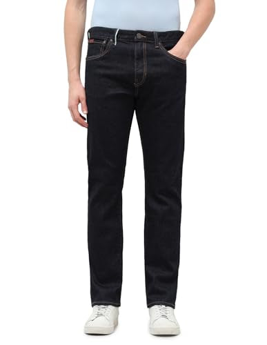 U.S. Polo Assn. Denim Co. Men's Harold Slim Straight Fit Blue Jeans (UDJEN2014_Blue_32)