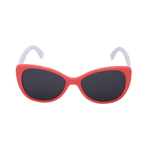 Carlton London Pink & White Toned UV Protected Lens Butterfly Sunglass for girl