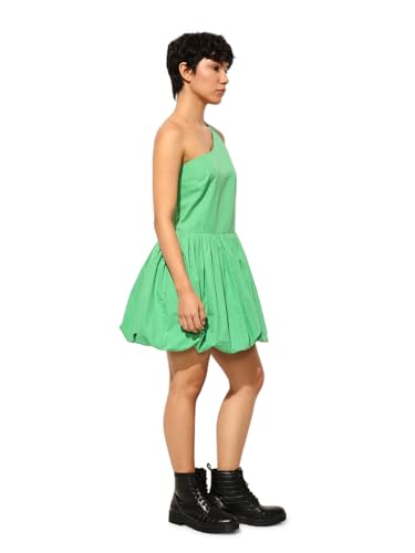 ONLY Women's Fit and Flare Green Dress