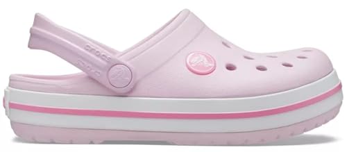 Crocs Crocband Clog K BlrnaPink Ballerina Pink (207006-6GD) 12 Kids UK (C12)
