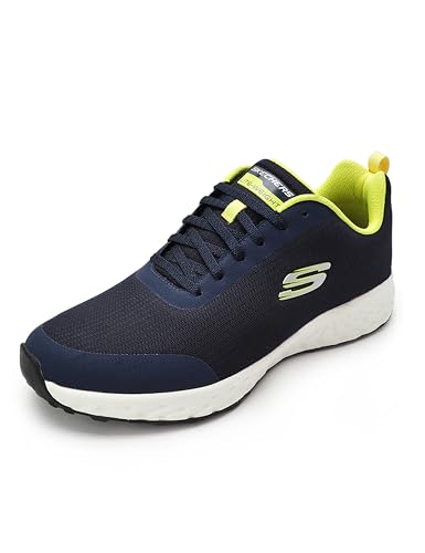 Skechers Mens TERRENEX Navy Lime Casual Lace Up Shoe, 7 UK