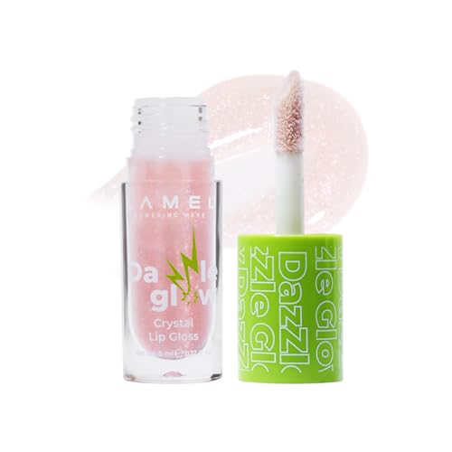 LAMEL Lip Gloss – Glossy Hydrating Lip Gloss with High Shine Finish, Non-Sticky, Lightweight & Long-Lasting Formula (Blossom, 5ml)