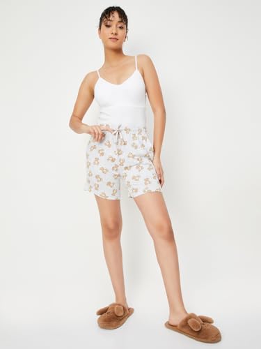 Max Women's Bermuda Shorts (BOTTOM1407_Grey Melange
