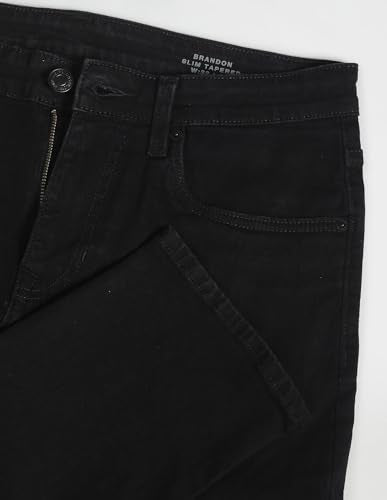 U.S. POLO ASSN. Men's Slim Jeans (UDJENO1255 Black
