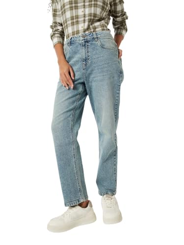 Max Women Textured Trousers(Brown_5XL,)