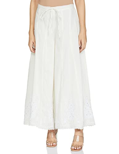 BIBA Women Embroidery Relaxed Mix and Match(CHIKANKA16580_Off White_XL)
