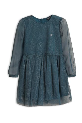 Allen Solly Girls Dresses Teal