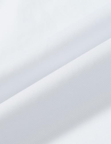 Arrow Men's White Solid Spread Collar Full Sleeve Formal Cotton Regular Fit Shirt (ARAJSH0932_White_38)