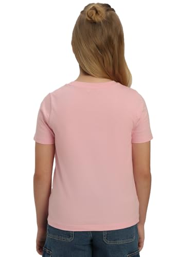 VERO MODA Girl Regular Fit Pink Tshirt
