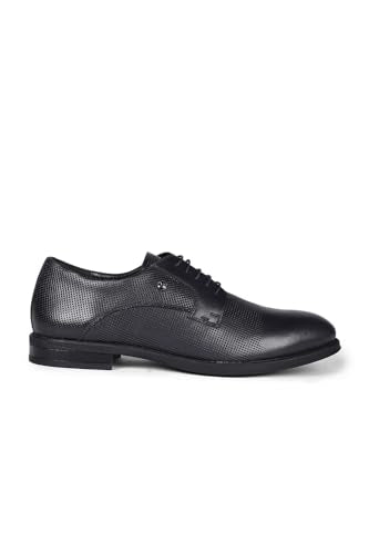 Men Black Lace Up Shoes