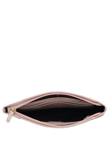 Da Milano Genuine Leather Pink Clutch (1458S-B) (Small)