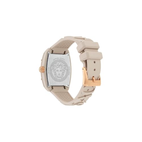 Versace Analog White Dial Women's Watch-VE0N00225