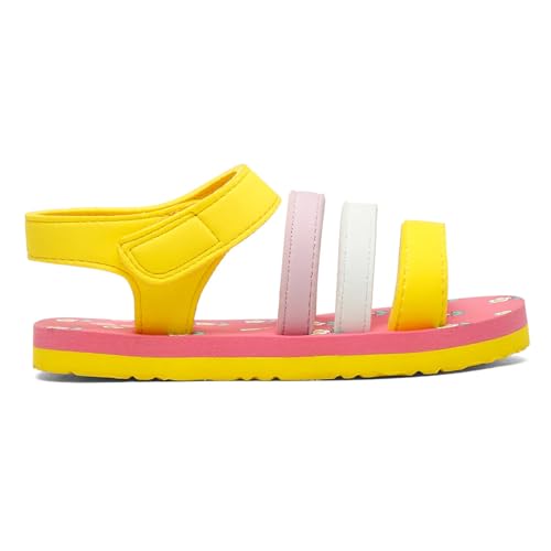 ONYC Premium Blossom Flower Kids Sandals - Pink (Girls)