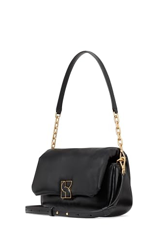 kate spade new york Women's Dakota Smooth Leather Small Crossbody, Puffy Black, One Size