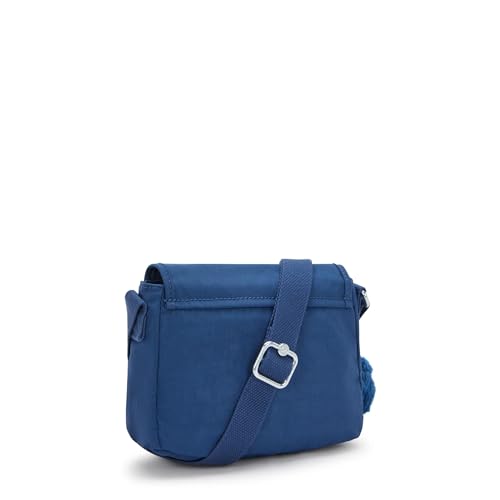 Kipling Sabian Printed Crossbody Mini Bag, Casual Blue, 7.75"L x 6"H x 3.25"D, Kipling Women's Sabian U Crossbody Bag
