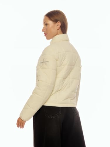Regular Fit Polyamide High-Neck Puffer Jacket